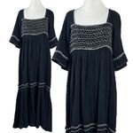 Free People  I'm The One Maxi Dress Black Small NWT Witchy Bohemian Gypsy Gauze Photo 6
