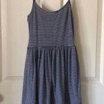 Forever 21 cream and navy stripe dress Photo 0