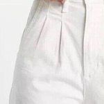 Levi's  Pleated Balloon Leg Pants High Waisted Cropped in White Women's 25 Photo 1