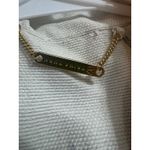 Trina Turk Striped Button Front Coat Jacket White & Black Size 2 Photo 3