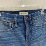 Madewell  10" High-Rise Skinny Jeans: Cutout Tulip Hem Edition Sz 24 Photo 3