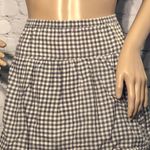 Aeropostale Micro Mini Skirt Checks & Ruffles M Photo 2