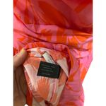 Boston Proper Boston‎ Proper Halter Dress Floral Pink Orange Sleeveless Midi Size 12 Photo 7