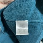 Anthropologie Knitted Dove Boho Lagenlook Blue Hooded Cardigan - Size Medium Photo 5