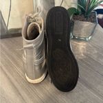 Bebe  Sport Charlane Hi-Top Lace-Up Sneakers Silver Size 8.5 Photo 6