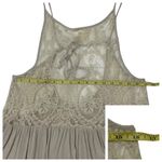 easel Embroidered Lace Ruffle Camisole - Small Photo 4