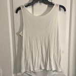 New York & Co. White Ruffled Blouse Photo 2