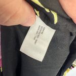 Old Navy Maxi Dress Womens 2 Black Pink Floral Sleeveless Boho Y2K Resort Indie Photo 7