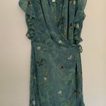 Anthropologie Butterfly Wrap Dress Photo 0