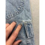Riders Vintage Denim Cargo Shorts Womens 10 M Pockets High Waist Light Wash 90s Blue Photo 6