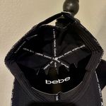 Bebe Black and Silver Metallic Logo Cap Photo 3