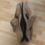 Vionic  Tan Camila Slide Sandals Cork Double Strap - Size 8 Photo 3