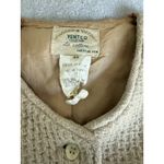 Vintage Women's Tan Wool Blend Vest Photo 2