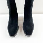 J. Jill Suede Leather Pull On Block Heel Square Toe Mid Photo 3