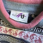 Cut 4 U Vintage Fair Isle 90s Pink/Perwinkle Multi Photo 6
