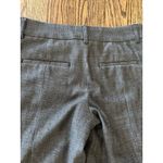 EXPRESS Editor Slim Low Rise Stretch Chino Pants Herringbone Black Size 2L EUC Photo 8