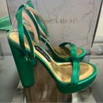 Jessica Rich Green Platform Sandals Size 39, New in Box w/Dust Photo 1