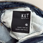 Kut From The Kloth  Reese High Rise Ankle Straight Leg Jeans Size 4 EUC Photo 9