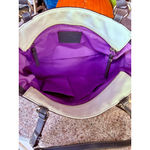 Coach  White Gray Gallery‎ Leather Tote Bag One Size Photo 9