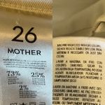 MOTHER Skinny Not Skinny Broken Mirror White Distressed Jeans Size 26 Photo 5