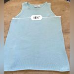 Vintage In Due Time Maternity Sz M Powder Blue Sleeveless Chunky Knit Sweater Photo 8