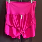 Zenana Outfitters NWOT Lined Active Shorts, Pink, 1X Photo 4