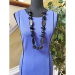 Jones New York  Cerulean Blue Sheath Dress Size 10 Photo 1
