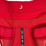 Zyia Active Red Mesh Racerback Sports Bra Medium Athletic Workout Gym Photo 4