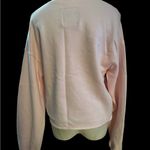 Hollister  pink cropped crewneck long sleeve sweatshirt: Size S Photo 4