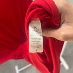 Everly Red Ruffle Dress Photo 4