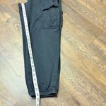 American Eagle Cargo Baggy Jogger Pants Womens 12 Short Black Y2K Skater Stretch Photo 7