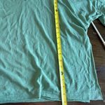 Free People  We The Free On My Mind V Neck Shirt In Cool Moss XS Oversized Cozy Photo 7