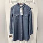 Dear John  Rory Dusty Blue Corduroy dress size Small Photo 1