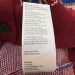 Anthropologie Maeve   Floral Button Up Sweater Vest Red Dera Size Small NWT Photo 6