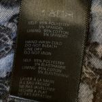 Urban Outfitters Blue Paisley Asymmetric Strapless Bandeau Tube Crop Tank Top M Photo 3