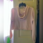 Abercrombie & Fitch  Light Pink Cropped Hoodie Photo 1
