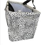 Thirty One Tiny Utility Tote Dainty Speckles Retired Black Mini Organizer Bag 31 Photo 5