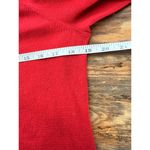 Talbots A6  XS Red Cowl Neck 3/4 Sleeve Knit Sweater‎ Blouse Top Pullover Photo 3