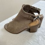 Circus by Sam Edelman Circus Sam Edelman Taupe Kipling Peep Toe Booties 8 Women Photo 2