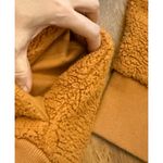 Athleta EUC Women’s Sherpa Tugga Hoodie in Cattail Rust, Size Small Photo 5