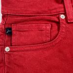 Johnny Was  Marseille Baby Boot Jeans Candy Apple Red NEW 27.5” Inseam Size 30 Photo 6