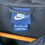 Nike Blue & Black Zip Up Color Block Jacket M Photo 3