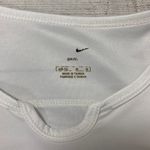 Nike women M drifit Longsleeve scoopneck activewear shirt white Photo 7