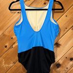 Miracle suit regatta lagoon colorblock blue & black one piece swimsuit Photo 4