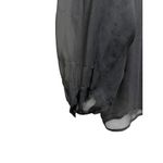 Lillie Rubin Silk Blouse Black Size M Vintage Size M Photo 9