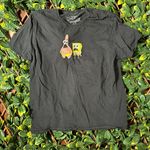 Nickelodeon Spongebob Black T Shirt Size XL Photo 1