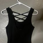 Heart & Hips Women’s Small Black Sleeveless Bodycon Dress Crisscross Back S Photo 1