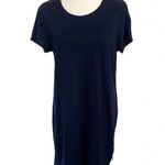Gap NWT Navy Slub Jersey T-Shirt Dress Photo 0