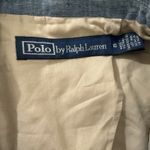 Ralph Lauren Polo  Double Breasted Chambray Blazer Womens 10 Blue Academia New Photo 3