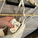 Aerie New with tag  Game Day White Denim Dress Size Medium Photo 5